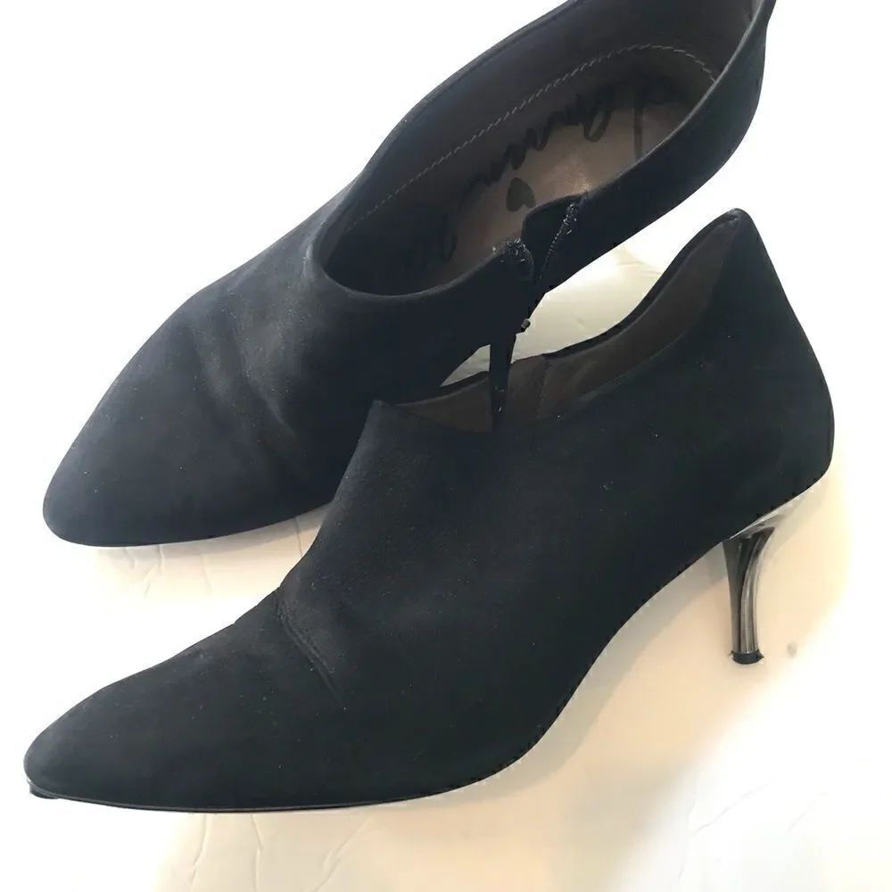 LANVIN black ankle boots     Size 8.5/9